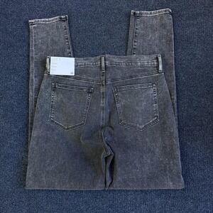 LOFT Skinny Jeans Womens 30 Tall Charcoal Wash High Rise Regular Fit Denim